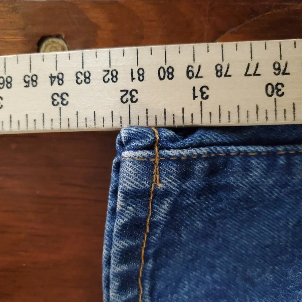 Abercrombie & Fitch Mens Jeans 32X32 Blue Cotton 5-Pockets Design Relaxed-Fit